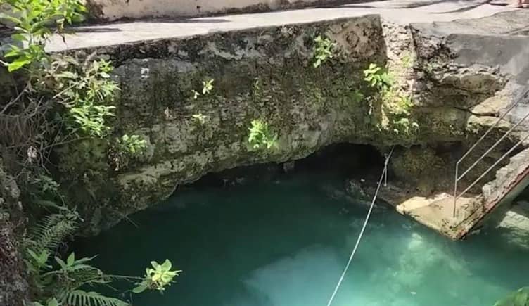 Familia Encuentra Cenote En Su Patio