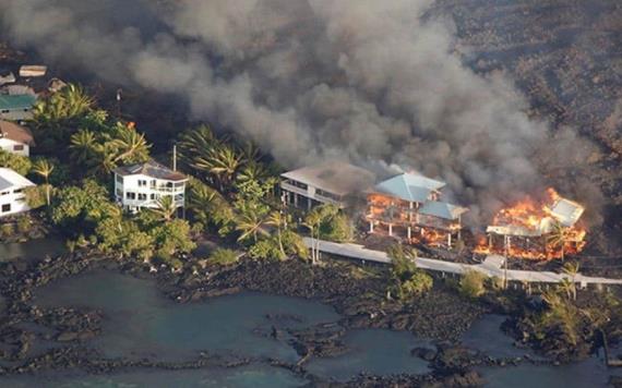 Video: Así devora la lava vecindarios enteros de la Isla Grande de Hawái
