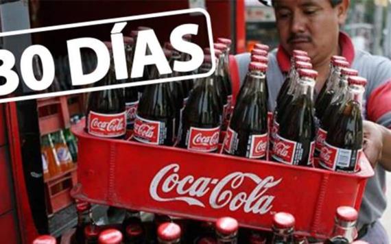 Mexicanos lanzan reto 30 días sin consumir refresco