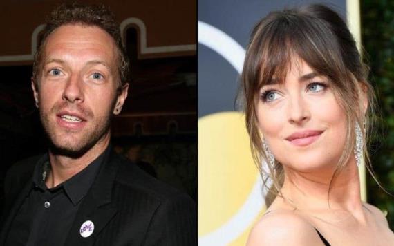 Dakota Johnson espera un bebé de Chris Martin, vocalista de Coldplay