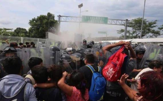En México no se permitirá un ingreso violento, dice EPN sobre caravana migrante