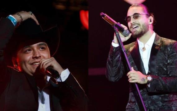 Maluma y Christian Nodal lanzarán dueto romántico
