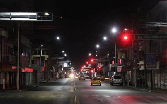 Casi el 50% de luminarias en Villahermosa presentan fallas