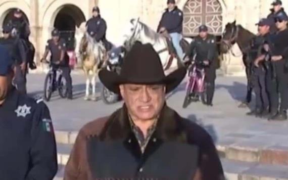 Policías en Guanajuato ahora combaten la delincuencia en caballos ante ´Desabasto´ de gasolina