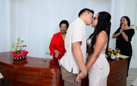 Este día, cuatro parejas han contraído matrimonio en Villahermosa