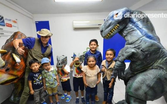 #Fotogalería Así se vivó las experiencia jurásica, dinosaurios en vivo desde Diario Presente