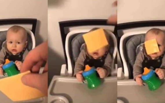 Arrojar queso en la cara a bebés "el nuevo reto viral"