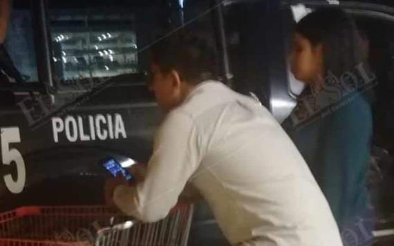 Intentaron robar maquillaje en tienda departamental de Carrizal, los detienen en el estacionamiento