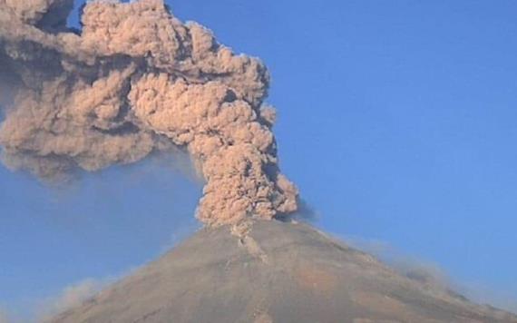 Cuatro sismos por actividad del Popocatépetl en las últimas horas