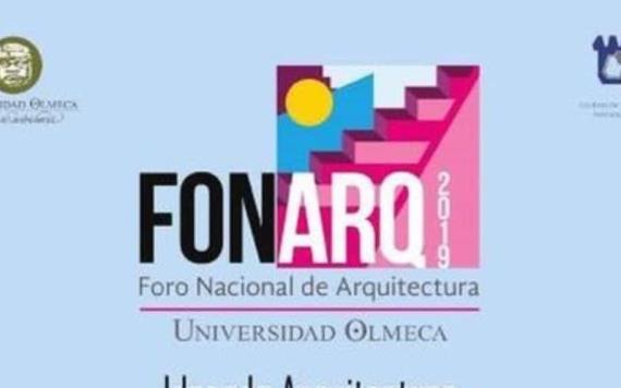 ¡PRÓXIMAMENTE! Foro Nacional de Arquitectura FONARQ 2019