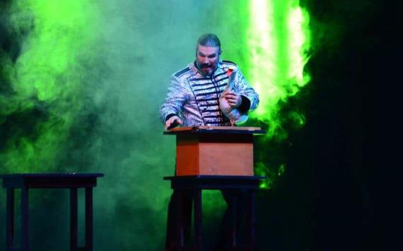 Las Vegas Magic show presenta un espectáculo ilusionista con un ganso en la Feria Tabasco 2019