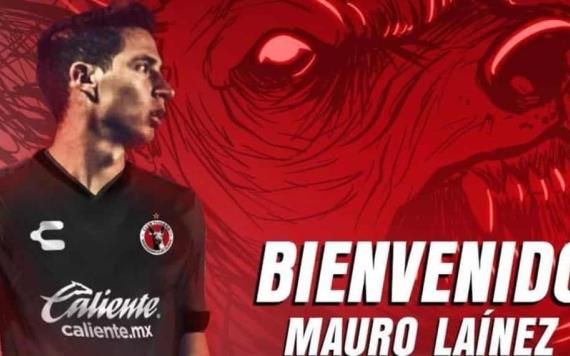 El futbolista tabasqueño Mauro Laínez, ya es refuerzo Xoloitzcuintle para el torneo apertura 2019	