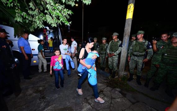 Así se llevó a cabo la repatriación de más de 100 centroamericanos durante la madrugada de hoy