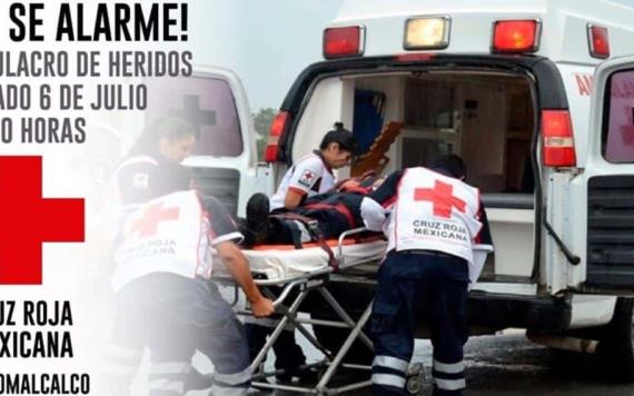 Cruz Roja realizará un gran simulacro con 100 heridos en la ciudad de Comalcalco