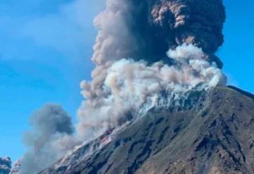 Explotó volcán; Cubrió a todo un pueblo