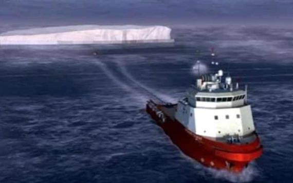 Millonario quiere remolcar un iceberg para combatir sequía
