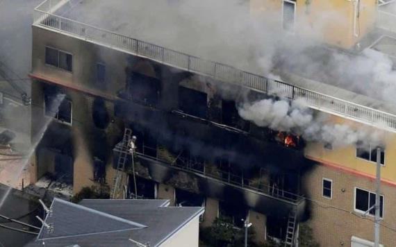 Ascienden a 33 los muertos por incendio en estudio de anime en Japón