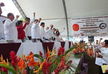 Toma protesta el dirigente estatal de la sección 27 de Tabasco perteneciente al CIT