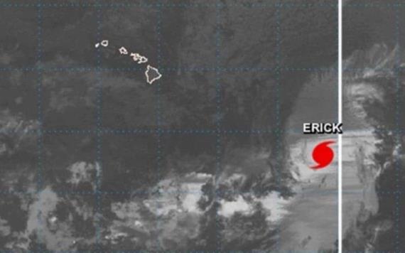 Se forma huracán Erick en el océano Pacífico