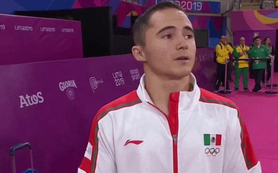 Fabián de Luna obtiene oro para México en gimnasia
