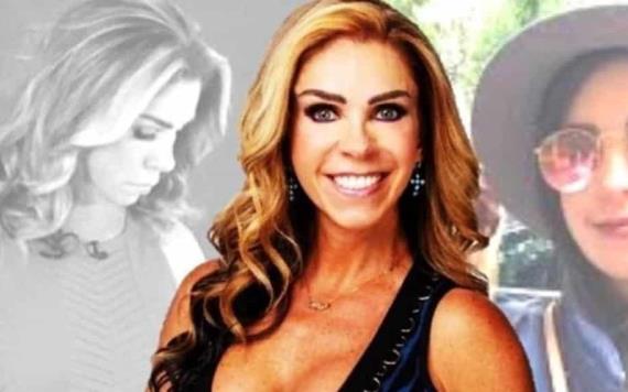 Rocío Sánchez Azuara encomienda a su hija a la virgen