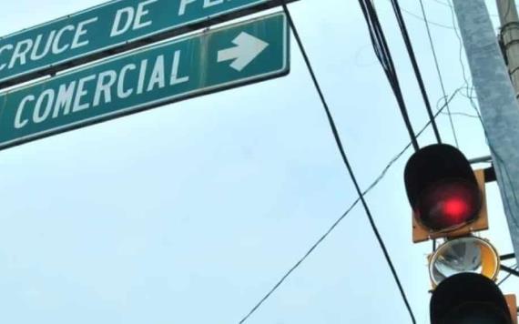 Apagones, causantes de fallas en semáforos de Villahermosa