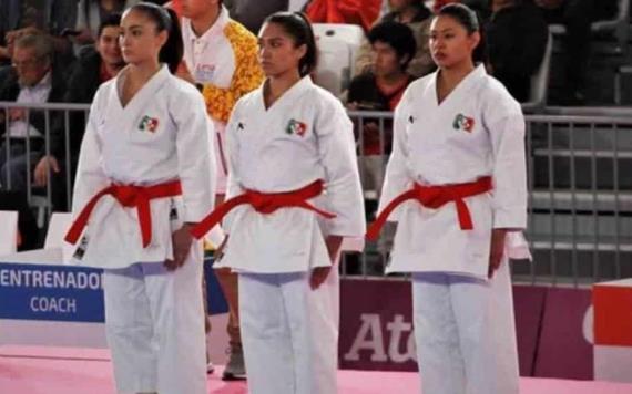 Equipos mexicanos varonil y femenil de karate obtuvieron la medalla de plata