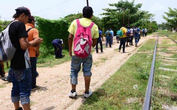 170 pesos ganan migrantes al día, en Tabasco