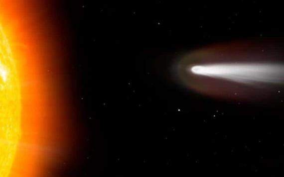 Cometa es consumido por el Sol después de colisionar