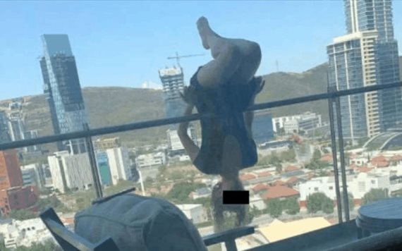 Joven cae de 25 metros de altura por andar haciendo yoga