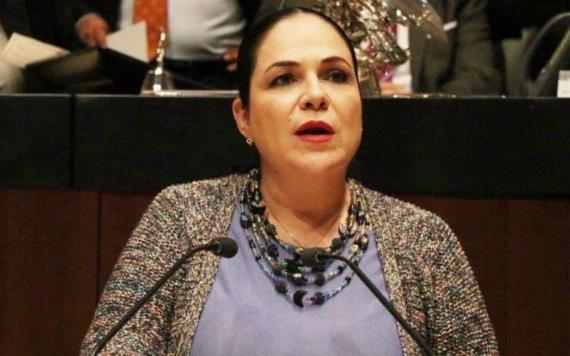 Invalidan elección de Mónica Fernández como presidenta de Mesa Directiva en el Senado