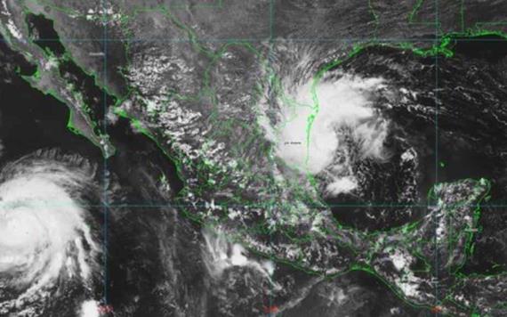 Se forma la tormenta tropical Fernand en el Golfo de México