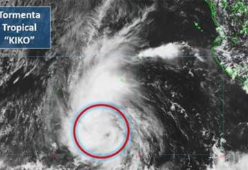 Se formó la tormenta tropical Kiko en México