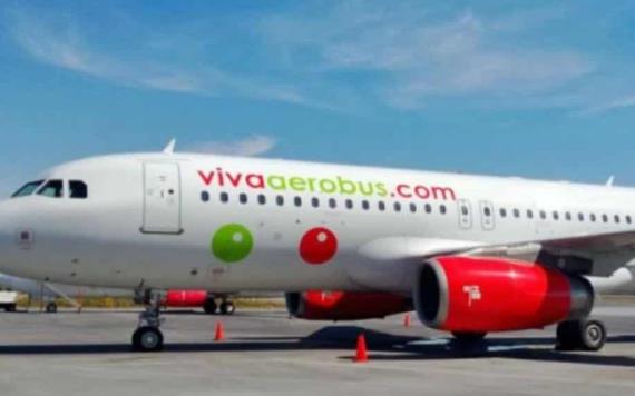 Viva Aerobús baja de avión a pareja con perro de soporte