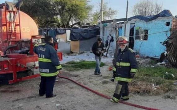 Niña de 3 años resulta con quemaduras tras incendio