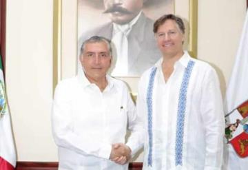 #Fotogalería Visita del embajador de Estados Unidos en Tabasco, Christopher Landau
