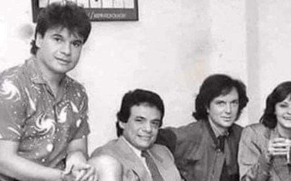 Tras muerte de José José, famosa foto de cantantes se queda sin protagonistas vivos
