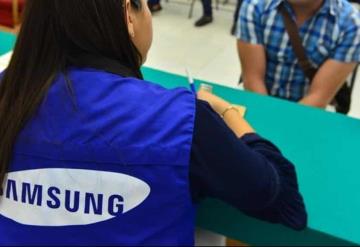 Recluta Samsung a 48 trabajadores tabasqueños