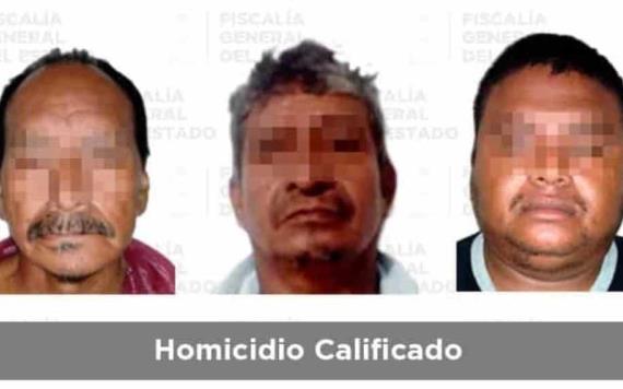 Detienen a tres por homicidio en Tabasco
