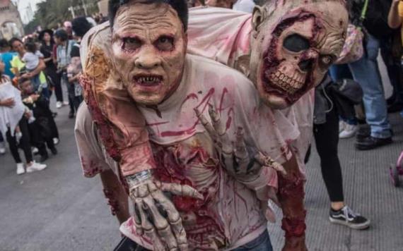 #FOTOGALERÍA ¡Horror en la CDMX! Así se vivió la marcha zombie en la capital