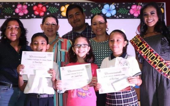 61 talentosos niños participaron en el Concurso de Dibujo Infantil de Comalcalco