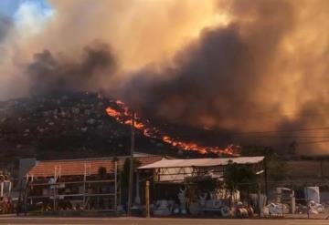 Joven murió calcinado tras intentar apagar incendios de Baja California 