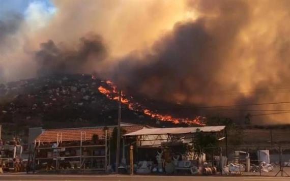 Joven murió calcinado tras intentar apagar incendios de Baja California 