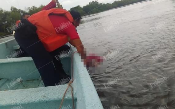 Encuentran el cuerpo de una mujer flotando en el río Grijalva