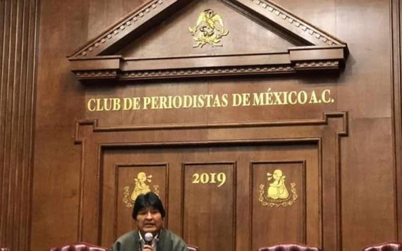 ´Soy buscado en el mundo´ por Interpol, dice Evo Morales