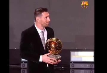 Consigue Lionel Messi su sexto Balón de Oro