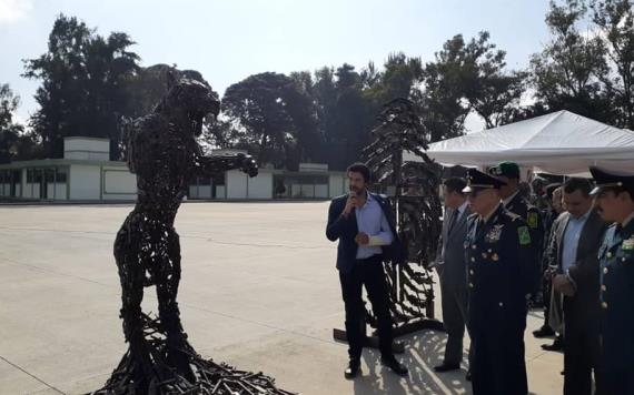 Armas de fuego decomisadas en Jalisco serán obras de arte