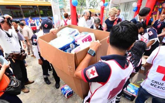 Celebran éxito del ´pañaletón´ 2019 de la Cruz Roja Tabasco