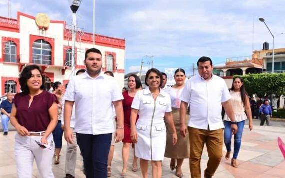Comalcalco es seguro, afirma alcaldesa Lorena Méndez