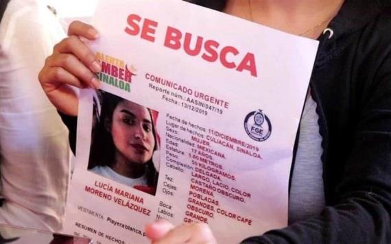 Mariana desapareció, la encontraron sin vida envuelta en plástico